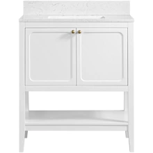 Ravello 30" Single Basin Vanity Set with 3/4" Marble Stone Composite